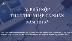 Ai phải nộp thuế thu nhập cá nhân năm 2020?