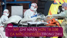 Mỹ ghi nhận hơn 18.000 ca mắc Covid-19 trong một ngày