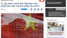 Hà cớ gì Việt Nam phải làm trò sau lưng như thế!