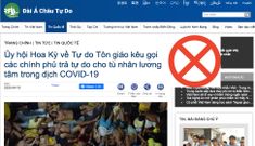 BBC Tiếng Việt “khơi mào” và sự ăn theo của lũ phản động đòi thả tù nhân lương tâm vì dịch covid-19