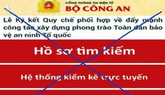 Phát hiện trang mạng mạo danh Cổng Thông tin điện tử Bộ Công an