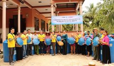 Chương trình trao tặng 1.875 bồn chứa nước đã đến với bà con miền Tây