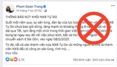 Trò hề của Phạm Đoan Trang đối với nhà xuất bản tự do