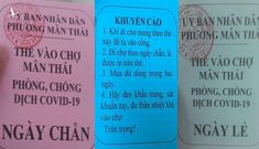 Dịch COVID-19 rất nguy cấp, Đà Nẵng phát thẻ cho dân đi chợ theo ngày chẵn-lẻ