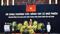 Lễ truy điệu, lễ an táng nguyên Tổng Bí thư Lê Khả Phiêu