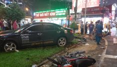 Nữ tài xế lái ô tô Camry tông hàng loạt xe máy ở TP.HCM khai gì?