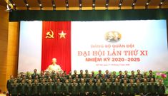 Ra mắt 61 đại biểu quân đội dự Đại hội Đảng toàn quốc lần thứ 13