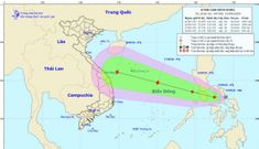 Áp thấp nhiệt đới gần Biển Đông có khả năng mạnh thành bão