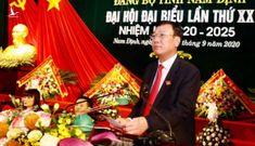 Ông Đoàn Hồng Phong tái đắc cử bí thư Tỉnh ủy Nam Định