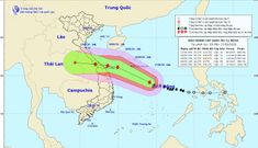 Bão số 5 giật cấp 13, hướng vào Quảng Bình – Quảng Ngãi