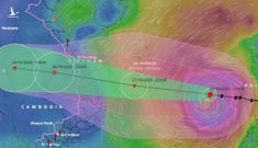 Ứng phó bão số 9 với cảnh báo đỏ, rủi ro rất lớn