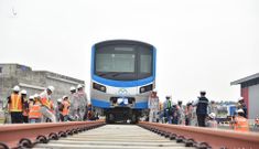 Tàu metro 1 lăn bánh ở depot, tháng 4-2021 sẽ chạy thử từ ngã tư Bình Thái về Long Bình