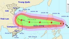 Mưa lớn trên diện rộng ở Trung Trung Bộ, bão Vamco có khả năng mạnh thêm