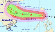 Bão Vamco giật cấp 15 có thể đổi hướng di chuyển khó lường