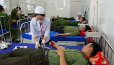 CBCS Công an đã hiến gần 56.000 đơn vị máu trong năm 2020