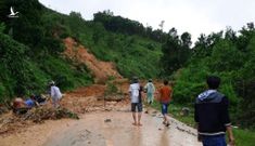 Quảng Nam: Sạt lở núi gần thủy điện Sông Tranh 2, 4 người bị vùi lấp