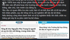 “Phe cánh” của “người có uy tín”