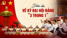 Dấu ấn về kỳ Đại hội Đảng “3 trong 1”