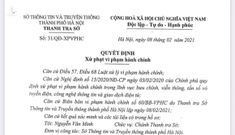 7 người ở Hà Nội bị phạt 52,5 triệu đồng vì đưa tin vịt về COVID-19