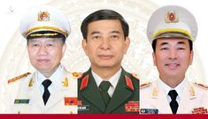 Chân dung 5 tướng lĩnh quân đội, công an được giới thiệu ứng cử Quốc hội