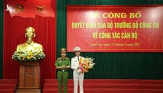 Đại tá Phạm Thế Tùng giữ chức Giám đốc Công an tỉnh Nghệ An