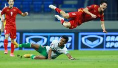 Tiền vệ Tuấn Anh may mắn không bị tổn thương về xương