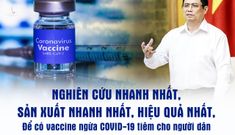 Thủ tướng: Tạo mọi điều kiện sản xuất bằng được vaccine chống Covid-19