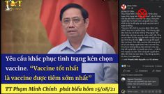 Chính phủ chưa bao giờ ép dân