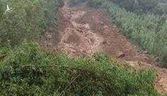 Hàng ngàn tấn đất đá rơi từ đỉnh núi 300m xuống, chưa thể tiếp cận hiện trường vụ sạt lở núi Bà Đen