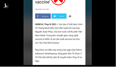 Những kẻ “tự nhục” lại lên giọng công kích mục tiêu sản xuất vaccine