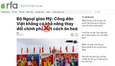 Cảnh giác luận điệu chia năm xẻ bảy “chiếc bánh nhân quyền” Việt Nam