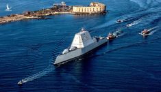 “Tàu chiến tàng hình” của Mỹ bất ngờ xuất hiện tại châu Á