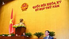 Chủ tịch Quốc hội Vương Đình Huệ phát biểu khai mạc Kỳ họp thứ 5