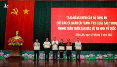 Bộ Công an trao bằng khen cho 5 người dân tham gia bắt khủng bố ở Đắk Lắk