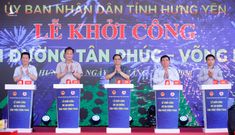 Tuyến đường “Trục Xương Sống” thứ ba của Hưng Yên chính thức khởi công