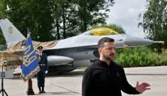 Tổng thống Zelensky: Đã triển khai các tiêm kích F-16