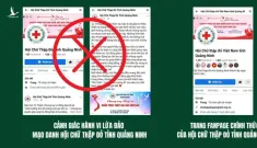 Xuất hiện các cá nhân đăng tin trên trang Zalo, Facebook để lừa đảo bằng cách kêu gọi quyên góp ủng hộ