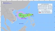 Áp thấp nhiệt đới đang hoạt động ngoài khơi Philippines