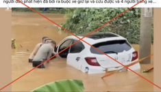 Công an truy tìm, xử lý ngay những đối tượng lợi dụng tình hình mưa lũ để đăng tin giả
