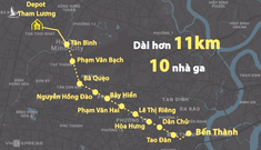 TP.HCM: Triển khai tuyến tàu điện Bến Thành – Tham Lương