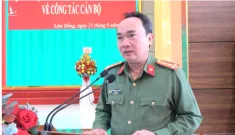 Công an tỉnh Lâm Đồng công bố danh sách dự kiến 28 trưởng phòng: Bước đi chiến lược ổn định bộ máy trong tình hình mới
