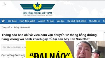 Nữ công an đại náo Tân Sơn Nhất bị cấm bay 12 tháng