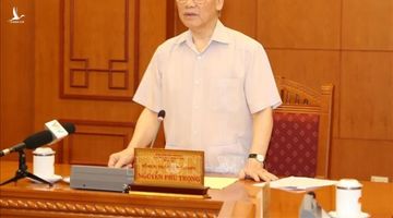 Tổng Bí thư, Chủ tịch nước Nguyễn Phú Trọng chủ trì họp Tiểu ban Nhân sự Đại hội XIII