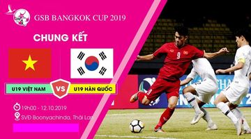 Không được phát sóng, xem trực tiếp U19 Việt Nam vs U19 Hàn Quốc tại đây
