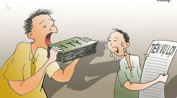 “Tiền nhờ đổi điểm” hay “tiền cảm ơn”? Ôi, tiếng Việt của tôi!