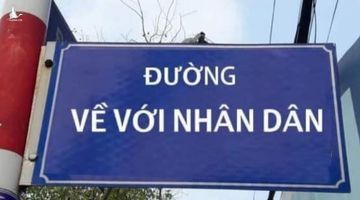 Không con đường nào quan trọng bằng đường về với nhân dân!