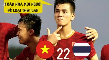 Ảnh chế Tiến Linh là người hùng trong trận đối đầu U22 Thái Lan