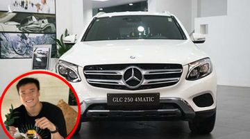 Đại gia Hà thành bất ngờ tặng Bùi Tiến Dũng xe Mercedes GLC giá 2 tỷ