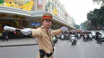Phân luồng giao thông phục vụ lễ tang 3 cảnh sát hy sinh ở Đồng Tâm