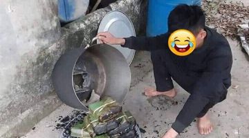 Toát mồ hôi lạnh với những nồi bánh chưng “bóng đêm” ngày 29